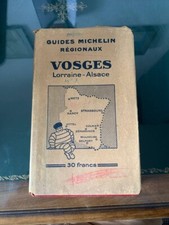 guide michelin regional des vosges de 1930-1931