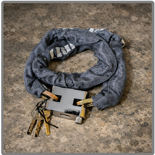 Chaîne cadenas acier l - en,
