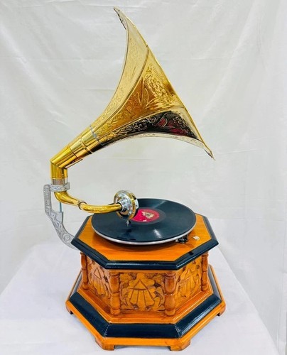 Gramophone ancien phonographe - gramophone, ancien,