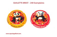 NEWS - 2 CAPSULES DE CHAMPAGNE - GUILLETTE BREST - 240 Exemplaires