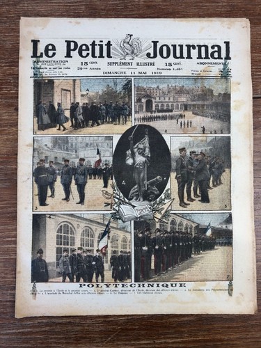 Petit journal année 1919 - le,