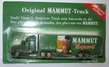 GRELL HO 1/87 CAMION TRAILER TRUCK KENWORTH T800 MAMMUT EXPORT BIER BEER IN BOX