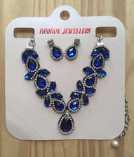 Parure Fantaisie BOLLYWOOD Collier + Boucle d'oreille