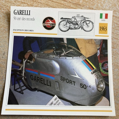 Garelli cm3 record 1963 - garelli,