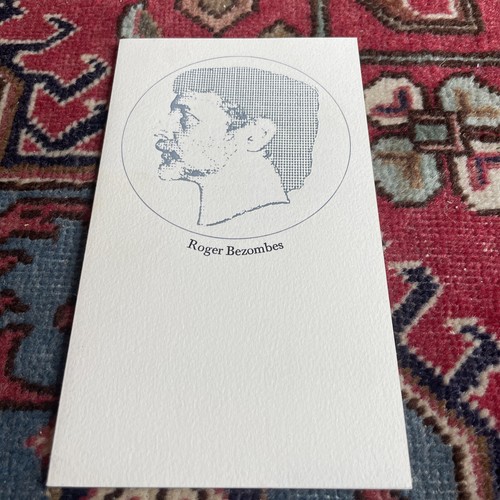 Roger bezombes invitation - roger,
