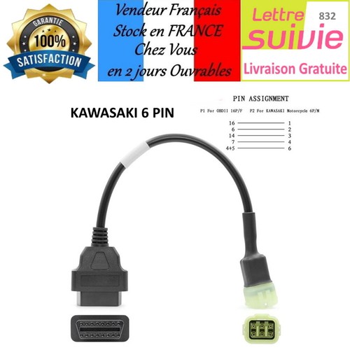 Obd2 pin vers - pin, câble