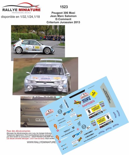 Decals ref 1523 - decals, 1/43