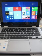 Dell Inspiron 11 3147 2 en 1 écran tactile 500 Go HDD, 4 Go, Win 10 et logiciels