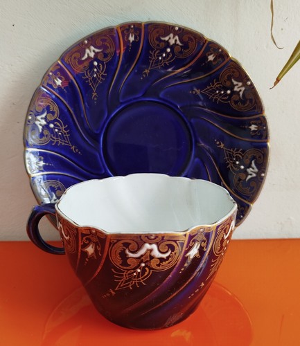 Tasse déjeuner ancien - tasse,
