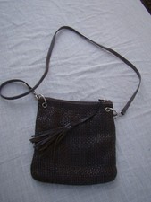 Joli sac cuir tressé - sac,