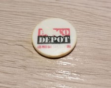 Jeton de Caddie en plastique blanc Brico dépôt 