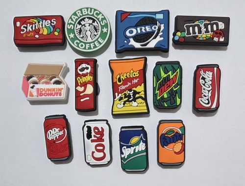 Food charms for crocs - 13,