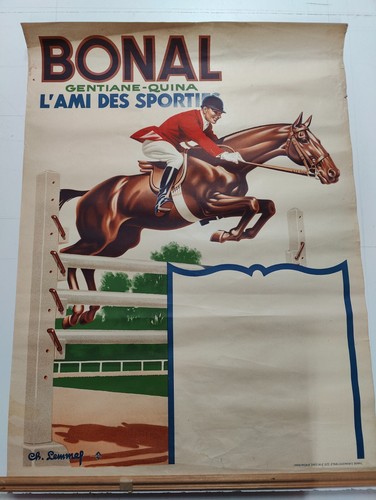 Ancienne affiche publicitaire