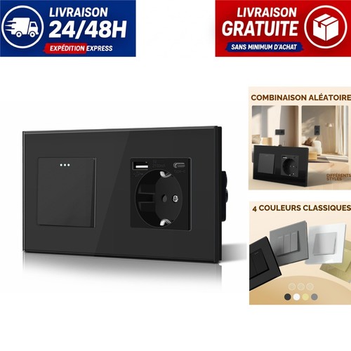 Bseed interrupteur poussoir - interrupteur, à