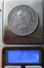 Monnaie. Argent. Allemagne. Bavière. 5 mark. Ludwig III. D. 1914. TTB+