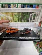 Duo Citroen GS X2 1978 GS Basalte 1978  1/87  en boite