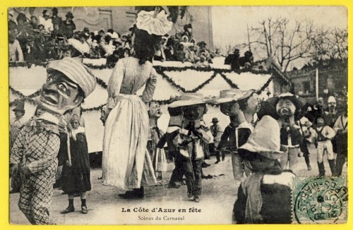 Cpa france côte azur - la,