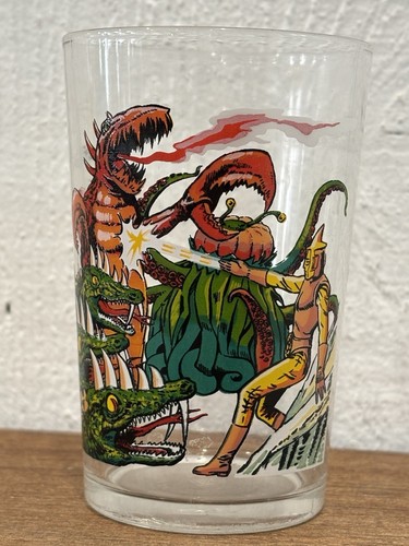 Verre spectreman 1981 - spectreman, antenne