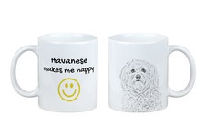 Bichon havanais tasse avec