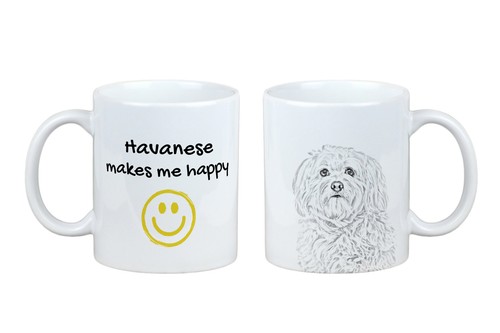 Bichon havanais tasse avec