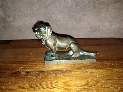 Petit sujet bronze teckel - petit,