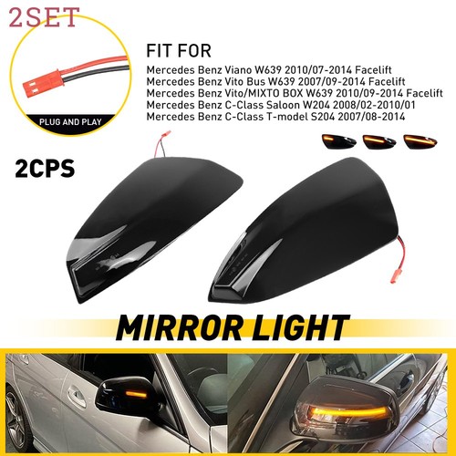 2set side mirror lights led - lights,
