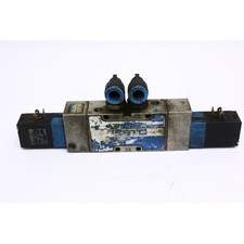 Festo MV-5/3E-1/4-B-SA 3-10Bar + 2Pcs Festo MSV-3 20.4-26.4V (B580)