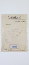 Patron Couture OUVRAGES PETIT FAUNE N°121 BLOUSON Taille de 3 à 18 Mois LOUSSIER