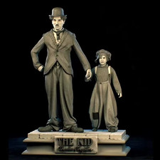 Duo figurines charlie chaplin - figurines,