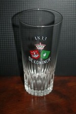 ANCIEN VERRE A BIERE BELGE  °°°   DE KONINCK 1833  °°°  25CL .COLLECTION