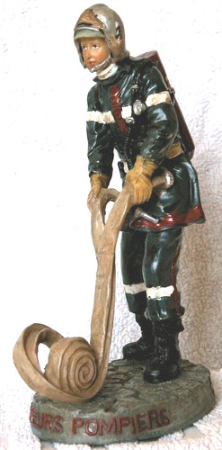 Sapeurs pompiers statuette - -,