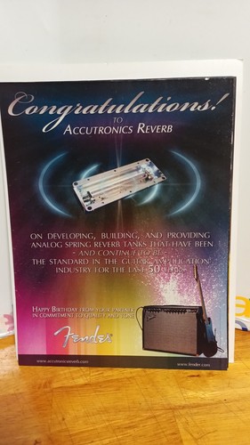 Accutronics reverb fender - reverb,