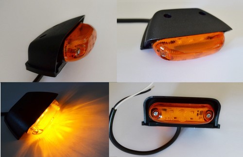 Feux gabarit led ambre - feux,