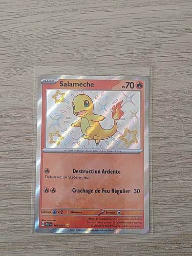 Carte pokémon salameche - carte,