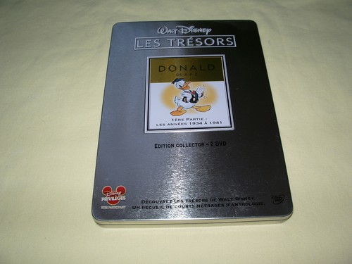 Coffret metal dvd donald 1 - coffret,