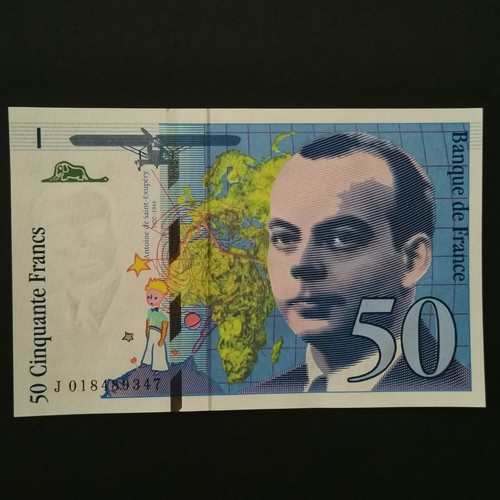 Billet francs saint - francs, exupery