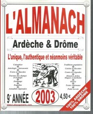 L'almanach Ardeche & Drome
