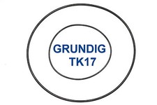 Courroies set grundig - courroies,