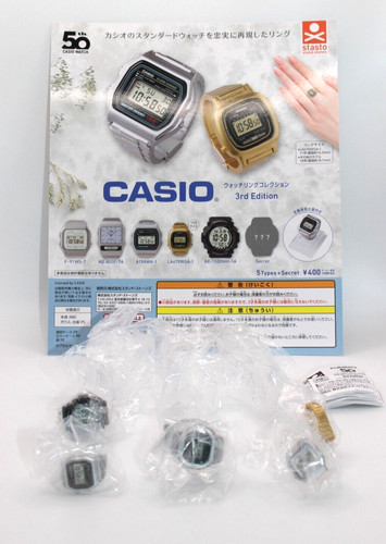 Casio watch ring collection - casio,
