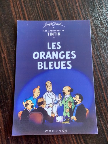 Carte postale 15x10 tintin - carte,