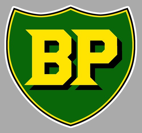 Sticker british petroleum - sticker,