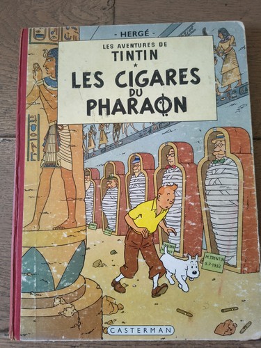 Album tintin les cigares - tintin,