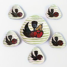 SERVICE A FRUITS VINTAGE 1950