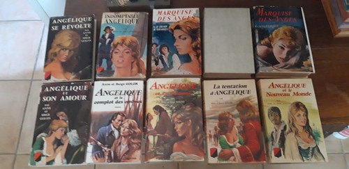 Lot angélique marquise des - 10,