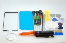 Set de Réparation de Verre Avant de Écran pour Samsung Galaxy Note 3 Bleu 