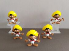 SCHLEICH PVC ensemble de 5 SPEEDY GONZALES AVEC SA QUEUE 1982 WB Très RARE