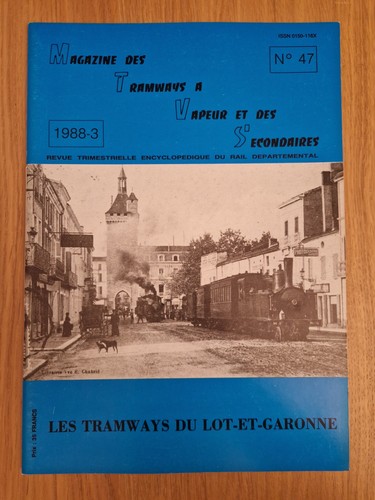 Magazine des tramways - des, à