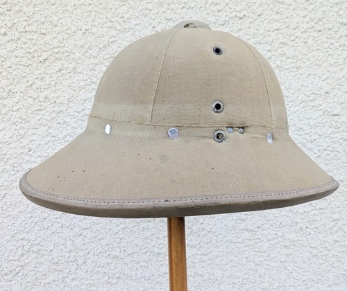 Casque ancien colonial francia - colonial,