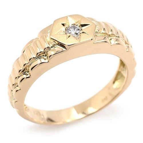 Bague chevalière diamant - bague,