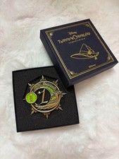 Broche d'anniversaire à balai